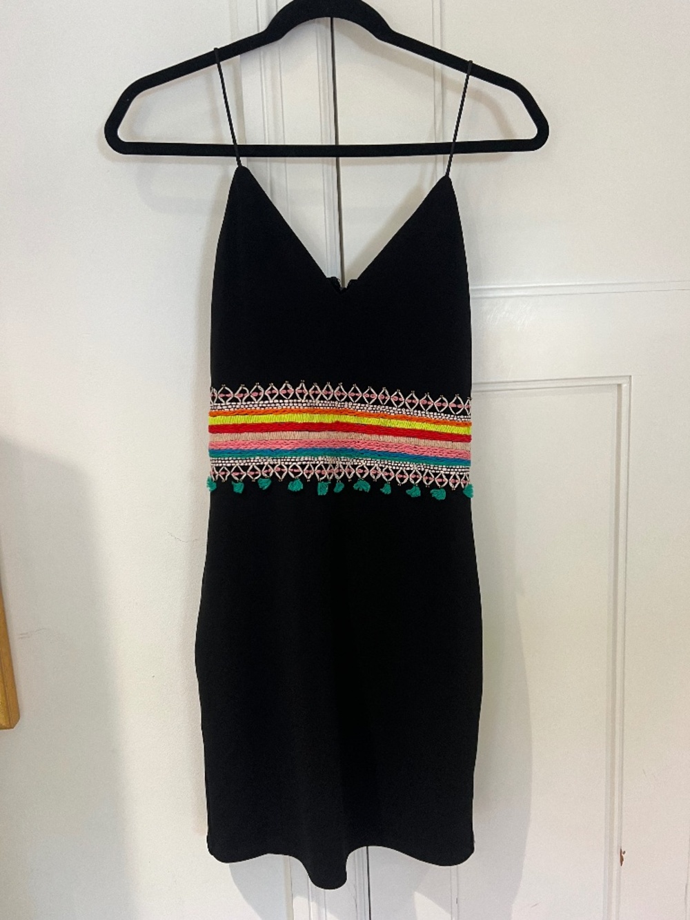 Alice and Olivia Black Dress